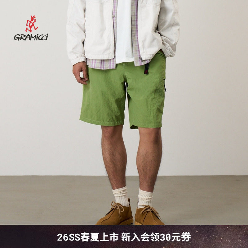 【26新款】GRAMICCI小野人春夏户外运动攀岩休闲短裤男G6SM-P034