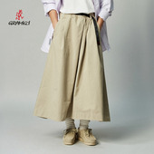 GRAMICCI小野人冬季 女士调节腰带A字裙子半身裙长裙GWSK5 SAU007