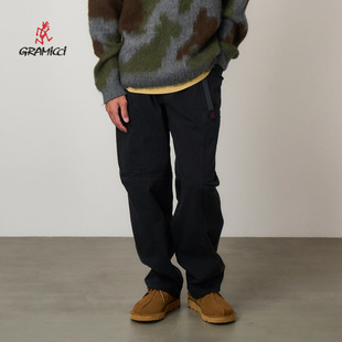 G5SM 长裤 P086 可调节腰带宽松锥形休闲裤 GRAMICCI小野人户外男士