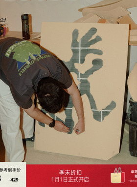 【MSC系列】GRAMICCI小野人25夏新品洗水褪色图案印花短袖T恤