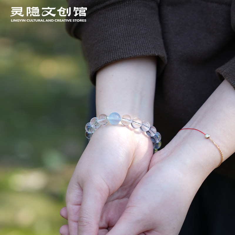 灵隐「明星同款」纯天然水晶手串图片