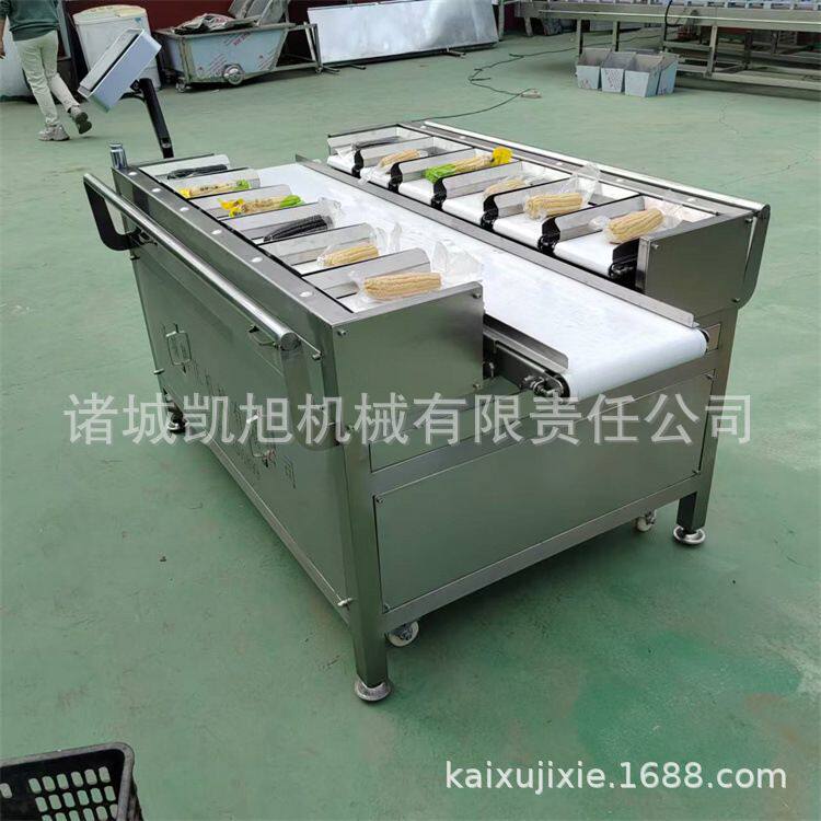真空鸭掌鸭脖定量包装检测重量设备五香鸡腿目标组合秤 凯旭供应