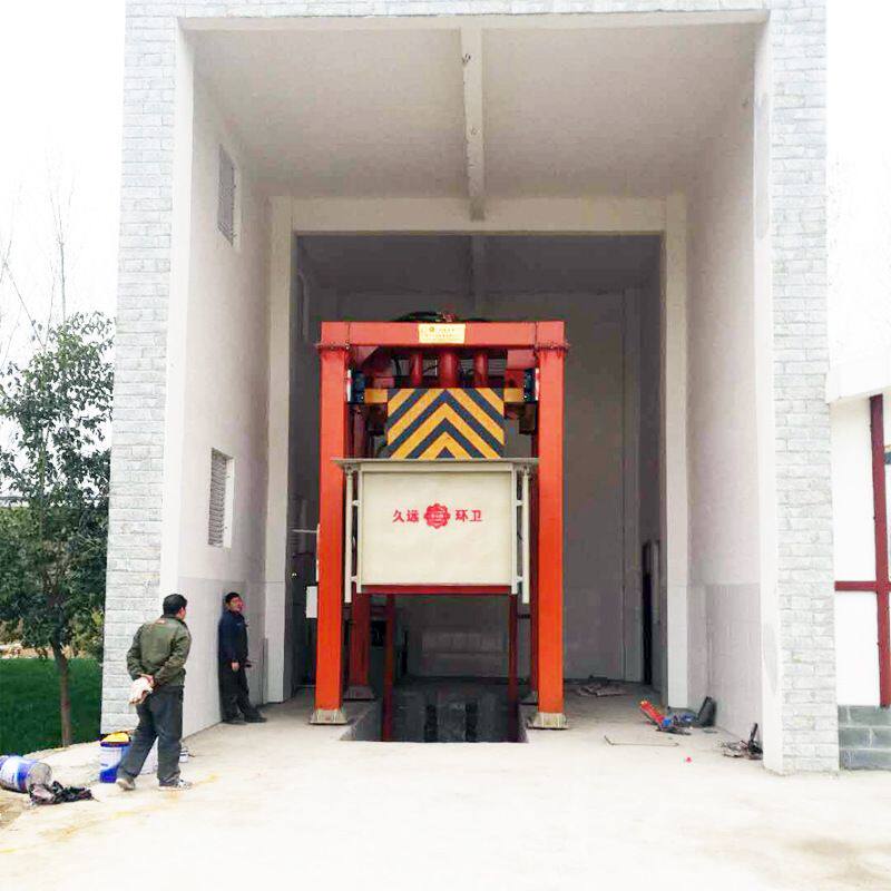 垂直压缩式垃圾站 垃圾中转站压缩设备 社区街道生活垃圾压缩站