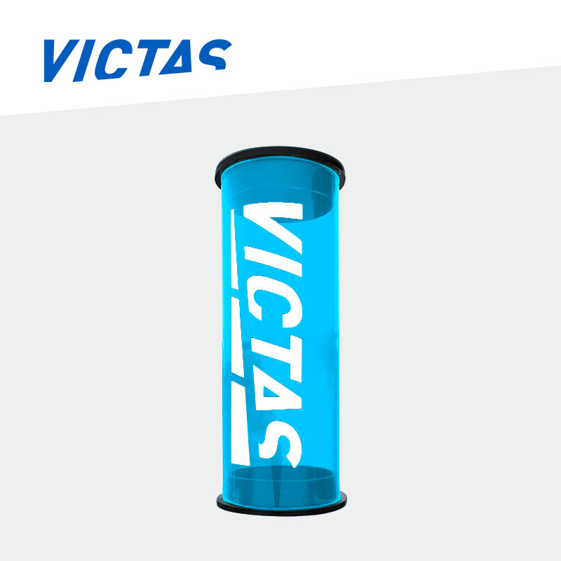VICTAS新品维克塔斯乒乓球盒收纳球筒可装3个