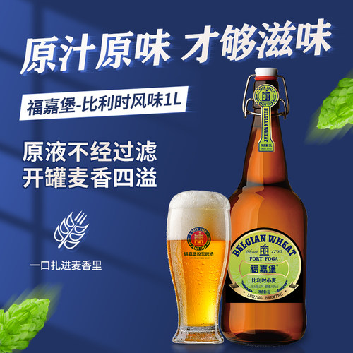 青岛嘉堡艾尔比利时礼盒精酿啤酒