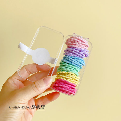 皮筋女扎头儿童不伤头发