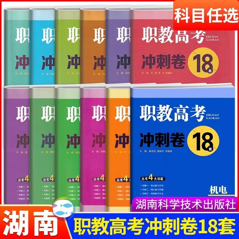 对口升学职教高考冲刺卷18套