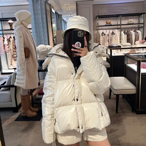 意大利代购MON­CL­ER/蒙­口羽绒服经典parana短款女士秋冬外套