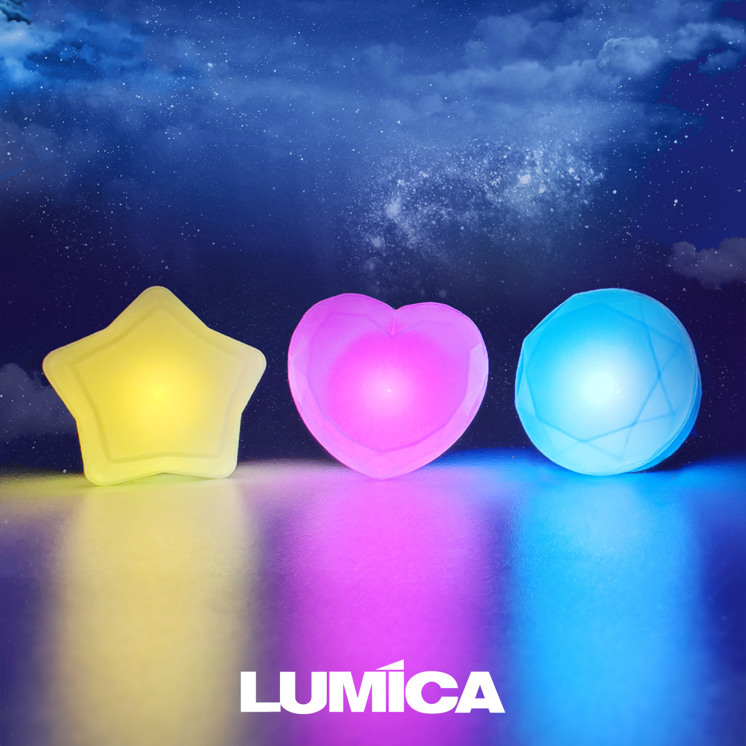 LUMICA发光戒指露营户外野外应援演唱会酒吧LED玩具聚会狂欢万圣