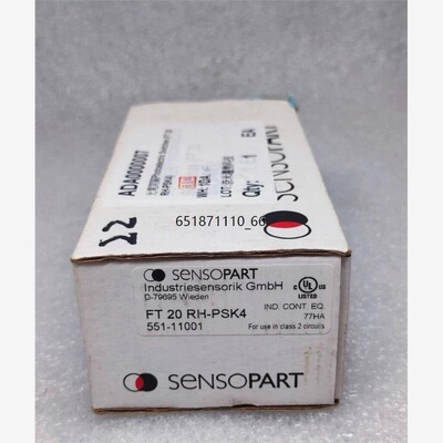 议价551-11001 sensopart FT 20