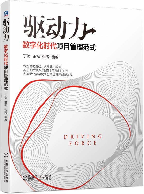 驱动力 数字化时代项目管理范式 丁涛 王梅 张涛 框架 模型 方法论 价值交付系统 创新实践 组织治理结构 蓝图设计
