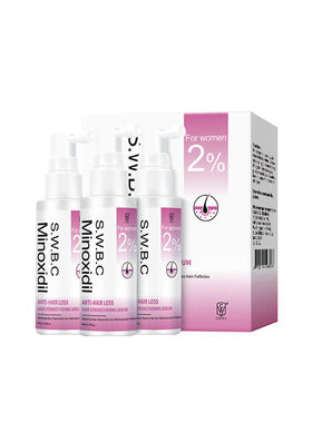 美国S.W.B.C米诺地尔生发喷剂生发喷剂防脱发育发产后脱发剂60ml