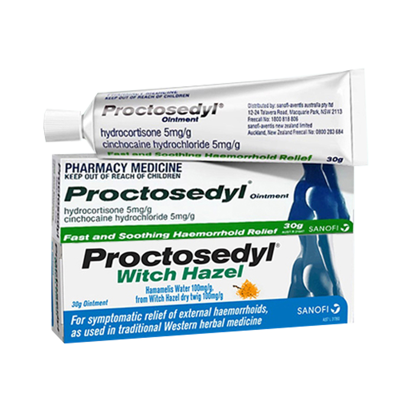 澳洲痔疮膏正品Proctosedyl痔疮膏痔根断凝胶30g男女性旗舰店正品