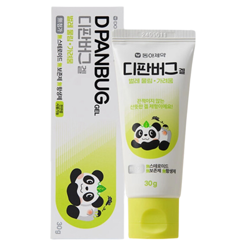 韩国东亚制药虫咬皮炎止痒膏蚊虫叮咬荨麻疹皮炎湿疹膏专用药30g