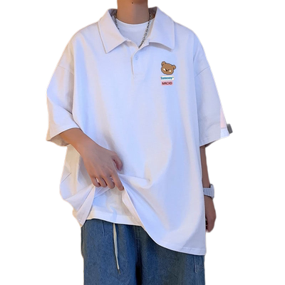 【纯棉面料】青少年翻领polo上衣