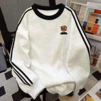 【8320-Carton Man】Белый Серый Тонкий Стиль