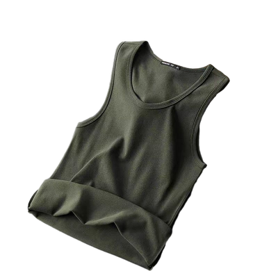 颖膝德绒背心男士秋冬季2023新款