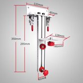 水平仪多功能挂墙支架吊顶可升降3D壁架悬挂器木工轻钢龙骨支架
