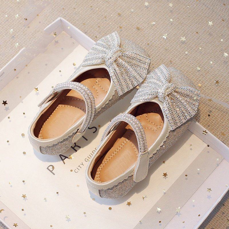 真皮女童公主鞋2026新款儿童鞋水晶鞋春季女孩小皮鞋宝宝软底单鞋,童鞋/婴儿鞋/亲子鞋,水晶/水钻鞋,淘宝优惠券,粉丝福利购,淘宝优惠卷