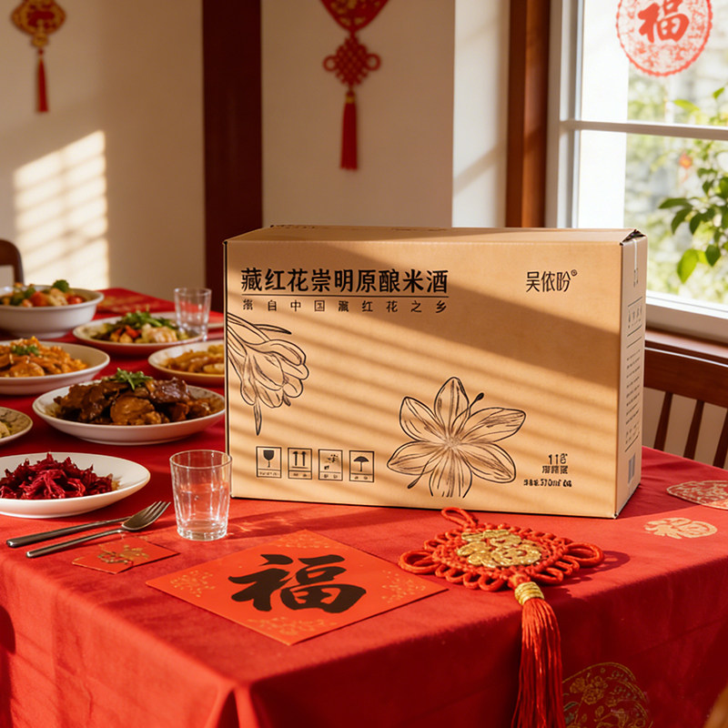 【私人定制】藏红花原酿崇明米酒崇明老白酒11度370ml【买5赠1】