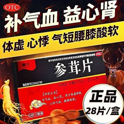 参茸补肾片正品旗舰店中药调理男人肾虚补肾固精气血不足补气养血