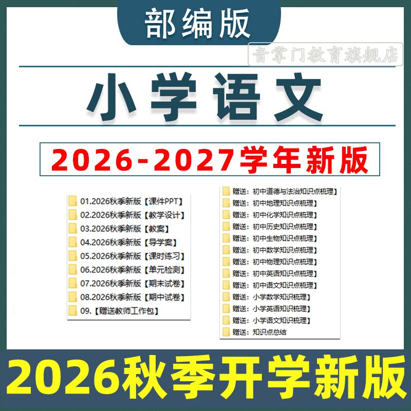 新改版部编人教版小学语文一二三年级四五六电子课件PPT教案