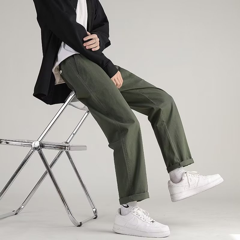 直筒休闲裤男款夏季薄款长裤