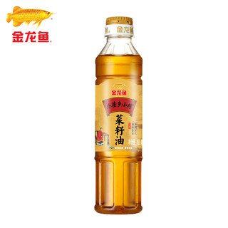 金龙鱼菜籽油400ml/瓶风味纯正外婆乡小榨食用油炒菜浓香小瓶菜油