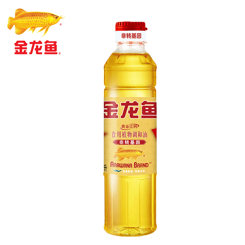 金龙鱼调和油小瓶装黄金比例炒菜炒米粉食用油0反式脂肪-封面