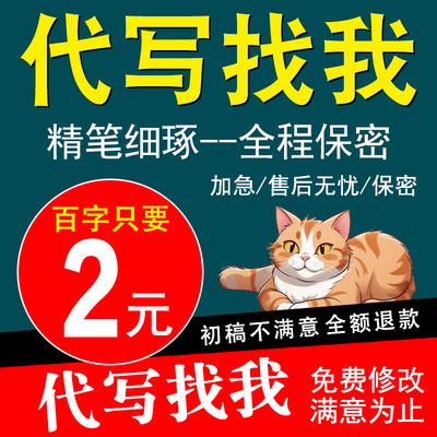 代写文章撰写演讲稿述职报告读后感代笔帮替写总结修改文案总结