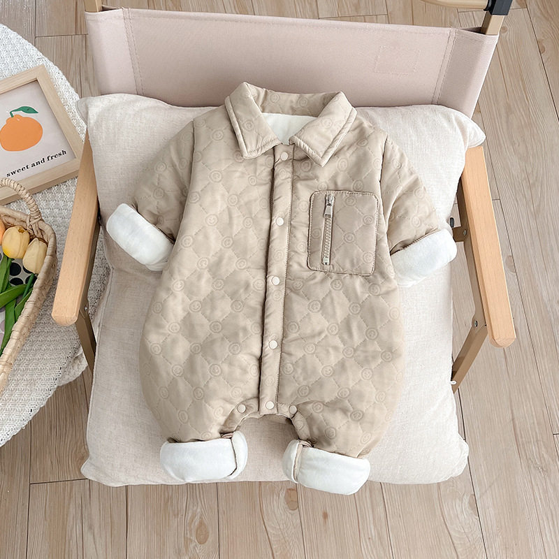 长爬新生婴儿衣连身衣/爬服/哈衣