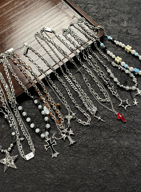 奶斯饰品合金男女通用项链