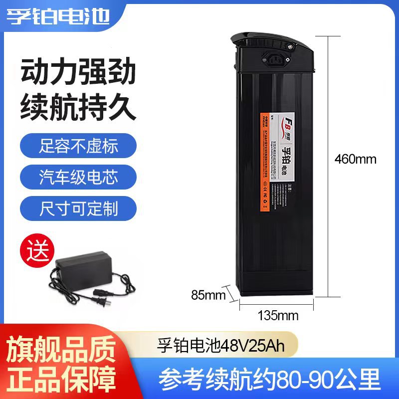 电动车电池48V36V60V折叠电瓶