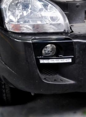 适用于HY 老途胜05 09款专用LEDl日行灯  途胜改装日间行车灯