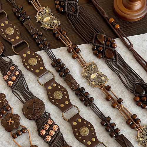 波西米亚民族风高级感腰链