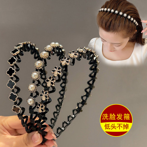 夏季发箍女洗脸发卡碎发整理神器