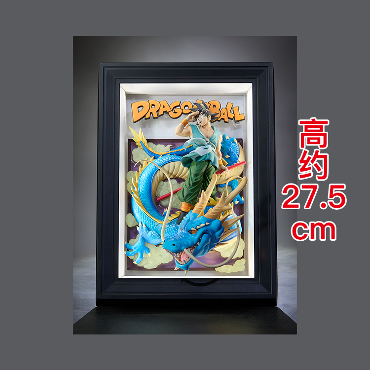 现货 万代 Tamashii Art 龙珠 悟空 漫画封面 成品 发光摆件