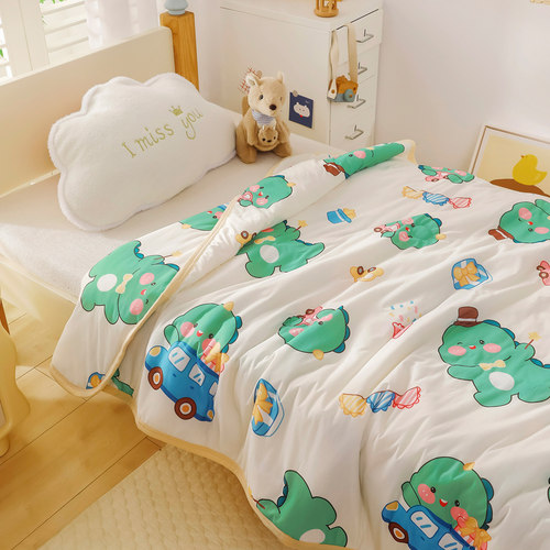 儿童凉感丝夏被冰丝空调被