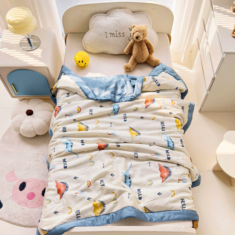 儿童空调被夏季天丝夏凉被幼儿园宝宝午睡被夏天专用小被子婴儿被