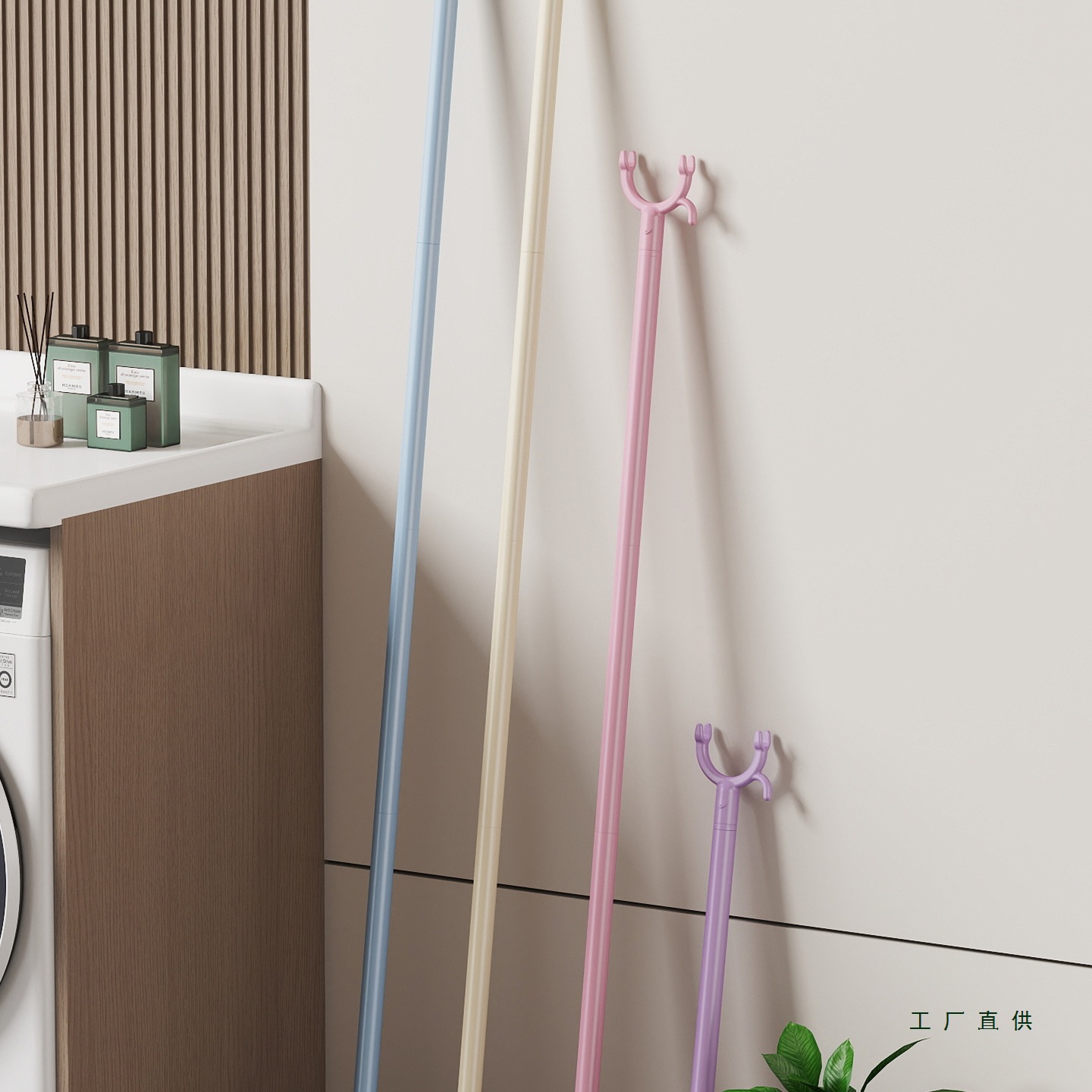 家用衣叉晾衣杆撑衣杆可伸缩晾取衣服晒衣服丫杈头宿舍加厚挑衣杆