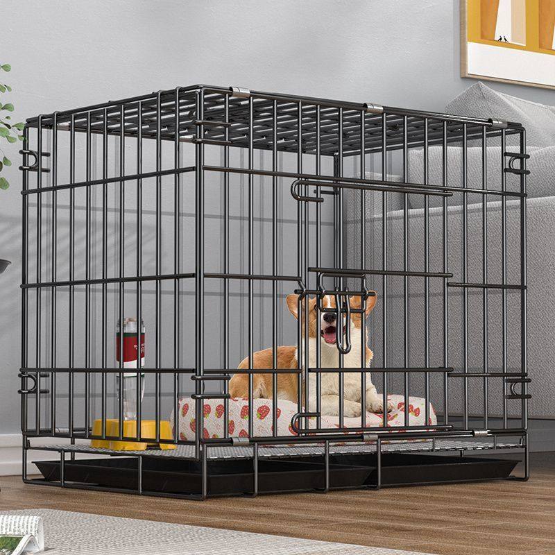 加粗纳米折叠狗笼铁笼室内小型犬狗笼子运输笼大型犬狗窝宠物笼子,宠物/宠物食品及用品,狗笼子,淘宝优惠券,粉丝福利购,淘宝优惠卷