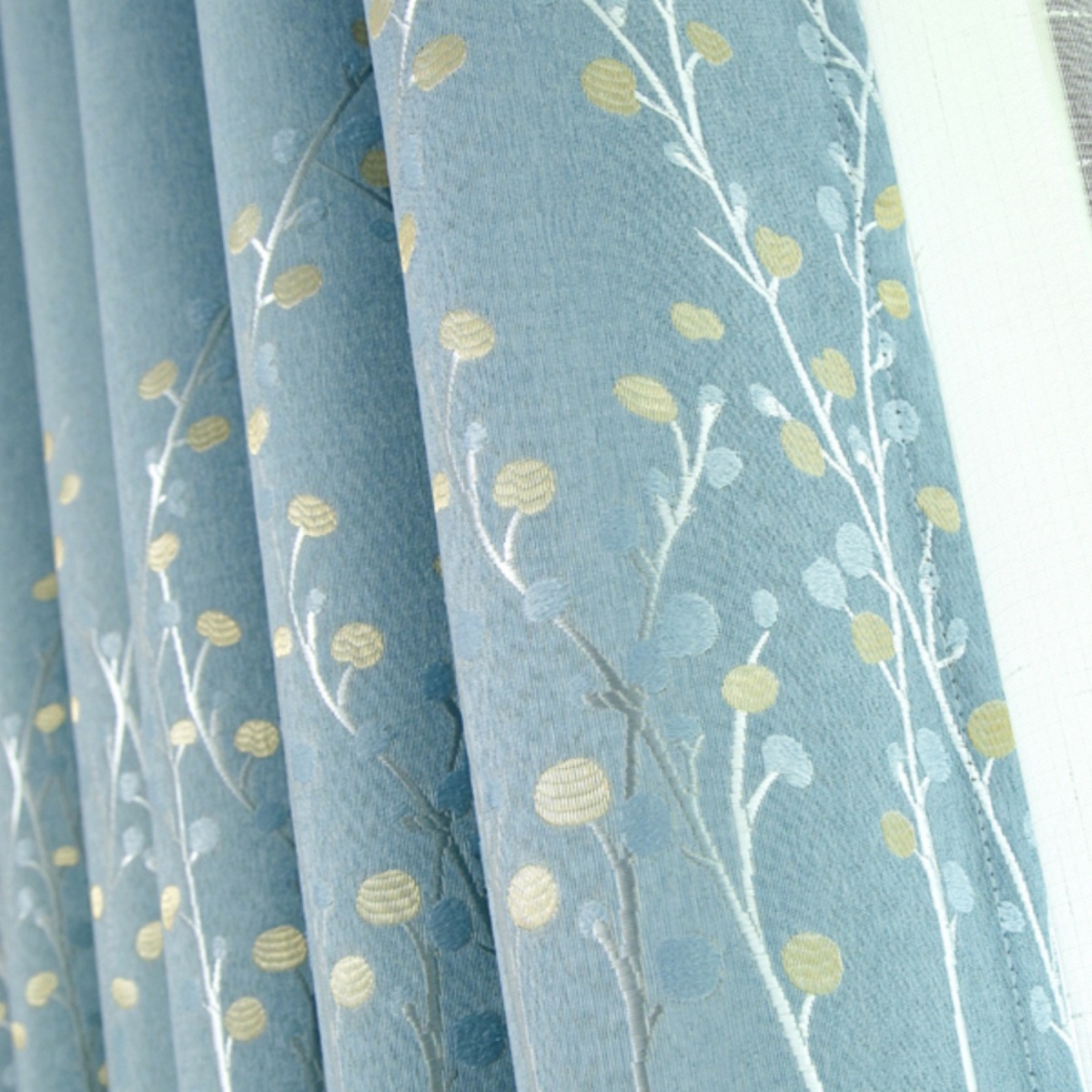 特新款价全遮光卧室遮光窗帘北欧简约田园小清新隔热防晒租房挡光