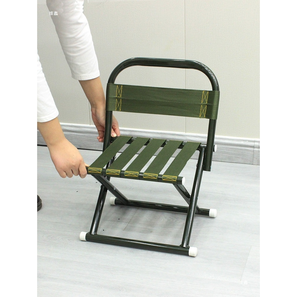 小板凳靠背户外便携折叠椅子钓鱼椅子家用折叠凳子加厚小马扎结实