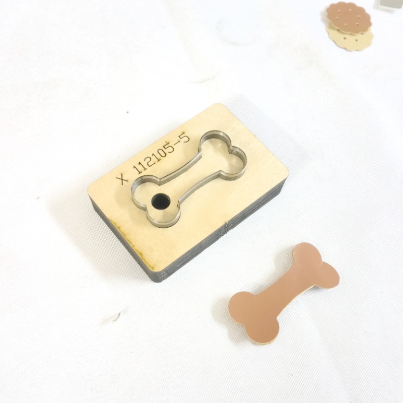皮革皮具刀模骨头形状模切机模具刀模新款下料切割器