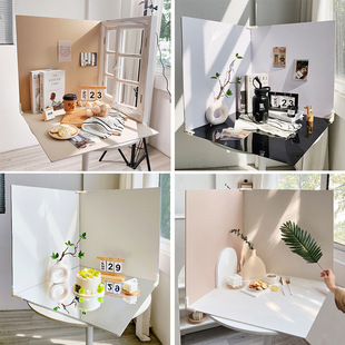 拍照背景板蛋糕造景墙装 饰PVC直播间摄影场景布置氛围感拍摄道具