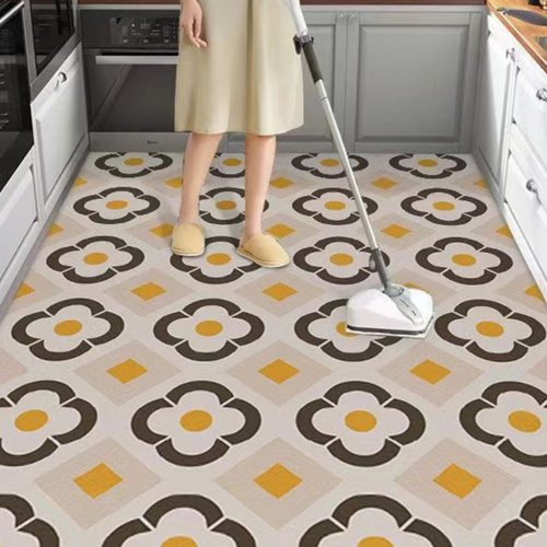 美式厨房地垫硅藻泥吸水吸油防滑耐脏满铺家用加厚可裁剪免洗脚垫