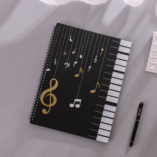 A4曲谱音乐谱夹册可修改不反光钢琴谱夹子多功能学生文件夹活页