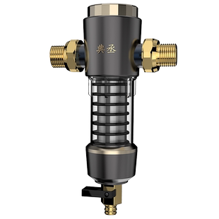 全屋自动清洗前置过滤器家用大流量自来水反冲洗中央井水铜新房02