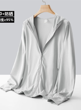 2025新款防晒衣女冰丝防晒外套防紫外线薄款透气防晒服男印制