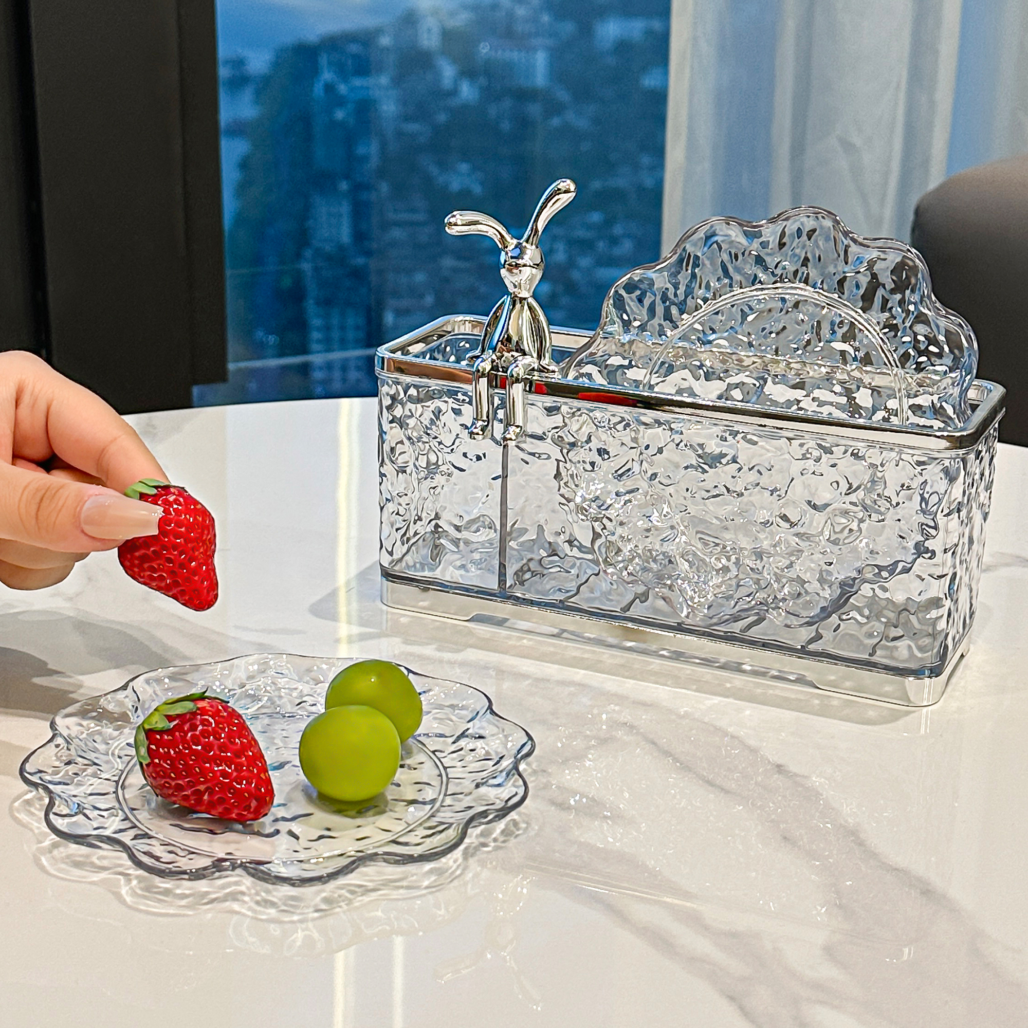 杜琥轻奢高档吐骨碟家用